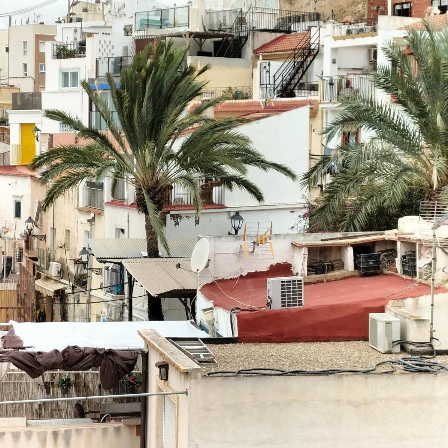 Private Terrace-Romantic-Sea, Castle Views-Central Alicante Kültér fotó
